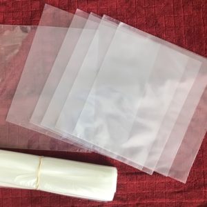 3 Mil 12" plastic outer LP sleeve bundle of 50. Limit 2 per order