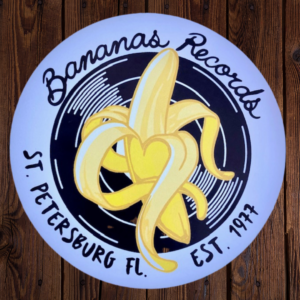 Bananas Sticker Round
