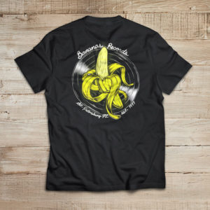T-Shirt ft. Banana on Platter – New Official Logo!