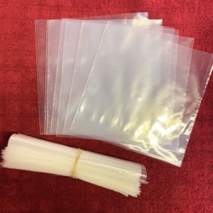 3 Mil 7" plastic outer sleeve, bundle of 50